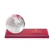 Globe VividPrint™ Award on Rectangle Base - Red | https://www.bestnamebadges.com