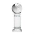 Globe Award on Colverstone Base | https://www.bestnamebadges.com
