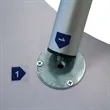 Impress Oval Counter Hardware | https://www.bestnamebadges.com