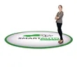 9' Round Floor Decor | https://www.bestnamebadges.com