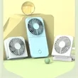 Mini Portable Foldable Rechargeable Small Personal Fan | https://www.bestnamebadges.com