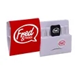 Matchbook 4-Tee Holder With Divot Tool & Ball Marker | https://www.bestnamebadges.com