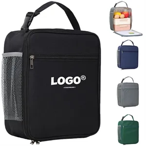 In Stock Lunch Box Bag Insulated Tote Cooler  Portable Gift