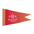 5' x 8' Polyester Burgee Flag Single-Sided | https://www.bestnamebadges.com