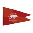 4' x 6' Polyester Burgee Flag Single-Sided | https://www.bestnamebadges.com