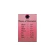 12" x 18" Opaque Window Cling | https://www.bestnamebadges.com