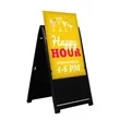 Signicade Deluxe A-Frame Signboard (Double-Sided) | https://www.bestnamebadges.com
