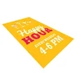 Signicade Deluxe A-Frame Signboard (Single-Sided) | https://www.bestnamebadges.com