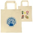 7 oz Cotton Canvas Tote Bag 15"W x 16"H | https://www.bestnamebadges.com