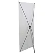 31.5" x 79" Euro-X Banner Display Hardware | https://www.bestnamebadges.com