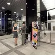 31.5" x 79" Euro-X Banner Display Kit | https://www.bestnamebadges.com
