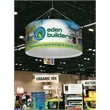 6' Round EuroFit Hanging Banner Kit | https://www.bestnamebadges.com