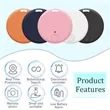 Smart Round Bluetooth Tracker | https://www.bestnamebadges.com