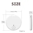 Smart Round Bluetooth Tracker | https://www.bestnamebadges.com