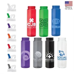 Newport 25 oz. PET Bottle with Flip Spout
