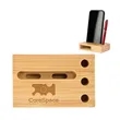 Allegra Bamboo Phone Stand & Amplifier | https://www.bestnamebadges.com