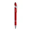 Metal Ballpoint Pen With Color Stylus Tip | https://www.bestnamebadges.com