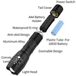Outdoor High-Luminosity Aluminum Alloy Flashlight | https://www.bestnamebadges.com