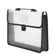 CLear Tote File Folder Bag Briefcase Expanding Document Box | https://www.bestnamebadges.com