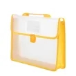 CLear Tote File Folder Bag Briefcase Expanding Document Box | https://www.bestnamebadges.com