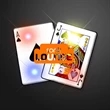 Flashing LED Black Jack Light Up Pins | https://www.bestnamebadges.com