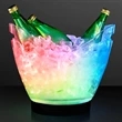 LED large ice bucket with remote | https://www.bestnamebadges.com
