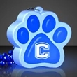 Light Up Paw Print Necklace | https://www.bestnamebadges.com