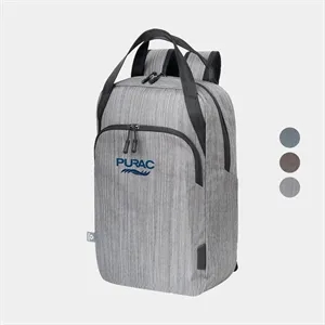 RejuVe® Metro Recycled Heather Executive Backpack | https://www.bestnamebadges.com