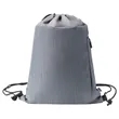 RejuVe® Moto Recycled Heather Drawstring Bag | https://www.bestnamebadges.com