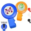 Frosted Round Badge Reel w/ Plastic Clip | https://www.bestnamebadges.com