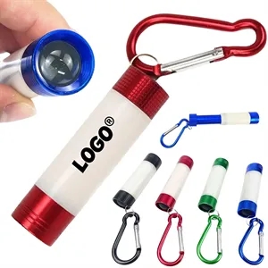 LED Flashlight Mini Portable Pocket Keychain Retractable
