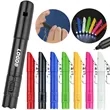 3 in 1 Emergency Ballpen LED Flashlight Whistle Keychain Pen | https://www.bestnamebadges.com