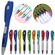 Flashlight Ballpoint Pen Press Lighting LED Advertising | https://www.bestnamebadges.com