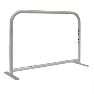 3'W x 2'H  EuroFit Tabletop Straight Wall Hardware
