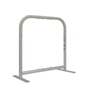 2'W x 2'H  EuroFit Tabletop Straight Wall Hardware