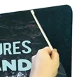 4' Dynamo/Show 'N Write Graphic Panel | https://www.bestnamebadges.com