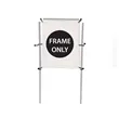 4'W x 5'H In-Ground Banner Hardware - Single Banner | https://www.bestnamebadges.com