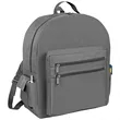 Premium 600D Multi-Zipper Essentials Backpack 12"x16.5"x5" | https://www.bestnamebadges.com
