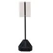 72" Rover Portable Sign Post Single-Sided Kit | https://www.bestnamebadges.com