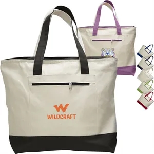 12 oz. Tote bag w/ matching bottom and handle (18