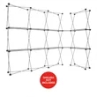 Deluxe GeoMetrix L-Corner Hardware | https://www.bestnamebadges.com