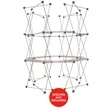 Deluxe GeoMetrix Ring Hardware | https://www.bestnamebadges.com