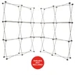 Deluxe GeoMetrix Wide Corner Hardware | https://www.bestnamebadges.com