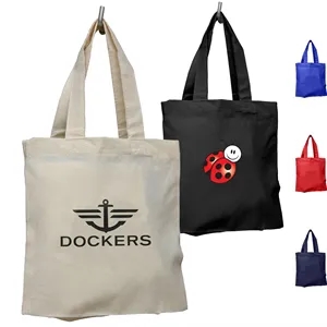 7 OZ Small Cotton Tote Bag W/ 12