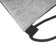 RejuVe® X-Pak Recycled Heather Drawstring Bag | https://www.bestnamebadges.com