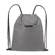 RejuVe® X-Pak Recycled Heather Drawstring Bag | https://www.bestnamebadges.com