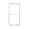3' x 6.5' Fusion Glo Display Hardware | https://www.bestnamebadges.com