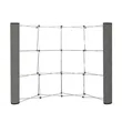 Curved Show 'N Rise Floor Display End Panel (Fabric) | https://www.bestnamebadges.com