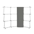 Curved Show 'N Rise Floor Display Center Panel (Fabric) | https://www.bestnamebadges.com