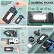 Hand Crank Solar Power Bank | https://www.bestnamebadges.com
